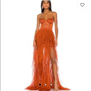 Revolve/ For love and lemons bustier dress. Never worn, new with tags.